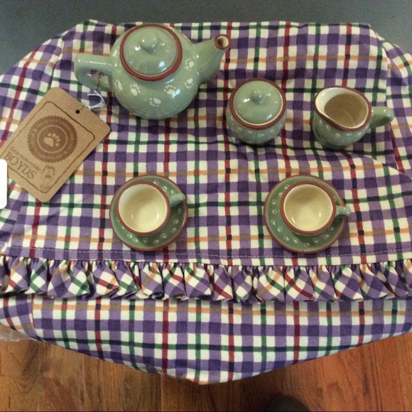 BOYDS Collection Miniature Tea Set - Vintage